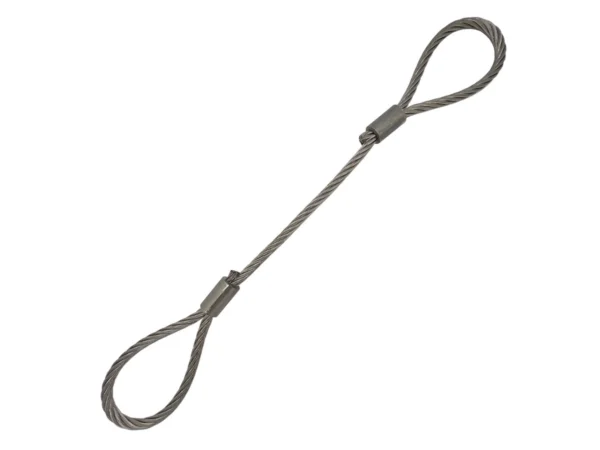 1Ton x 1m Wire Rope Sling