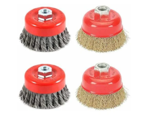 Cup Brushes - Crimped-Inox 100