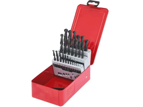 HSS Fully Grounded Drill Bit Set - 25 Piece