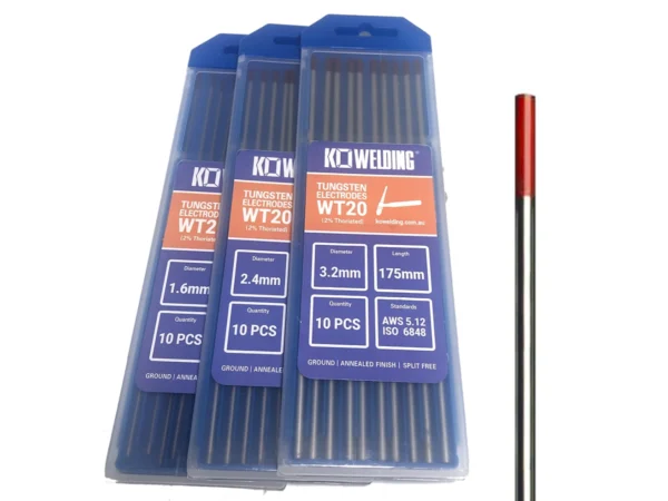 Tungsten Thoriated - WT20 Red Tip - 2,4mm
