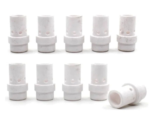 MIG MB40 - Gas Diffuser-(Binzel Style) - (White Ceramic)