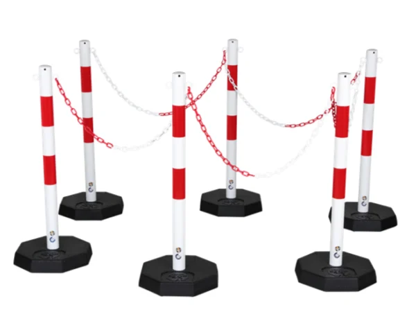 Chain link post