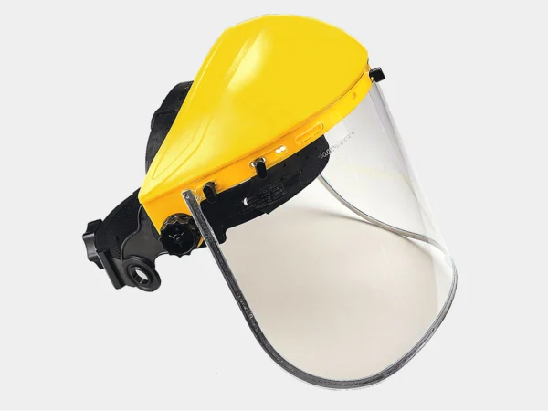 Face Shield plastic with Brow Guard - complete