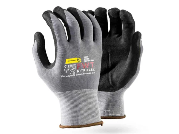 Glove Nitrile Black Fully Dipped Size 11