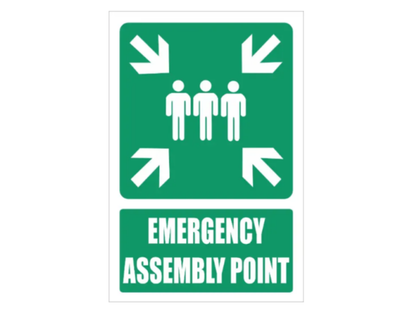 Emergency Assembly Point Sign - Informative