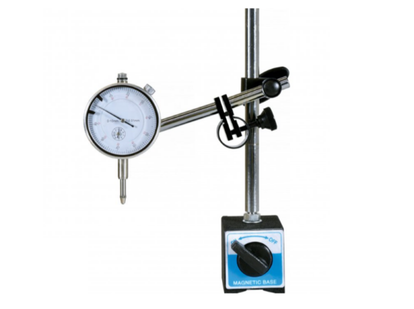 2 Piece magnetic base and dial indicator Set