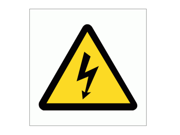 High Voltage Warning Sign