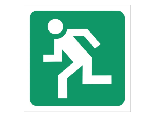 Emergency Exit Left Sign