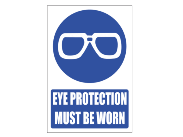 Eye Protection - Mandatory Sign - Informative
