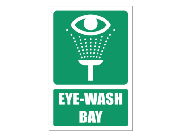 Emergency Eye Wash Bay Sign - Informative