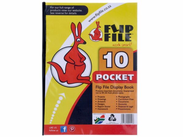 Flip File - 10 Pockets