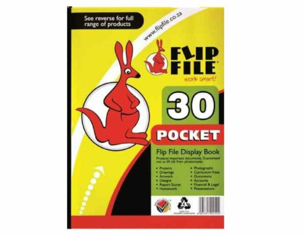 Flip File - 30 Pockets