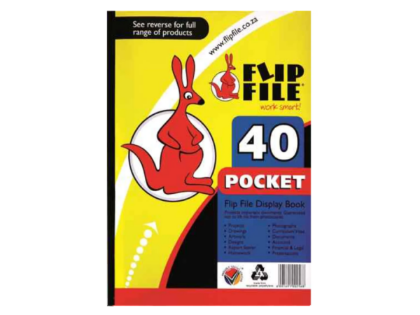 Flip File - 40 Pockets