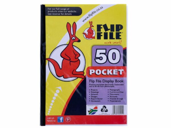 Flip File - 50 Pockets