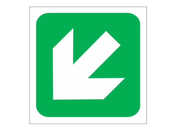 General Direction Arrow B Sign