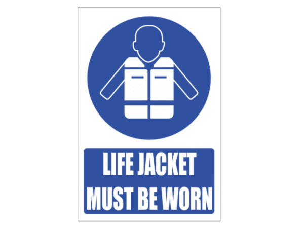 Life Jacket- Mandatory Sign - Informative
