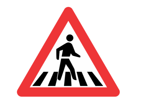 Pedestrian Crossing Sign