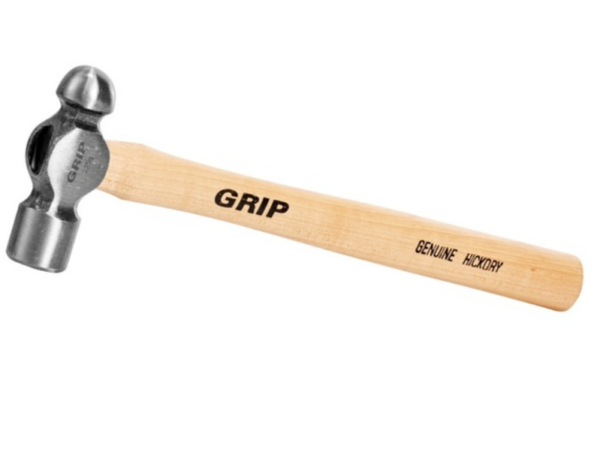 QC Hammer - 200gr Ball Pein Inspection Hammer c/w Wooden Handel