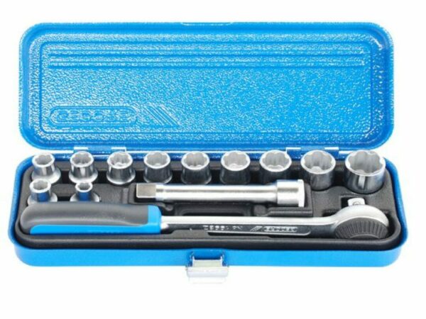Complete (1/2') Socket Set 8mm - 32mm - c/w Ratchet and extensions