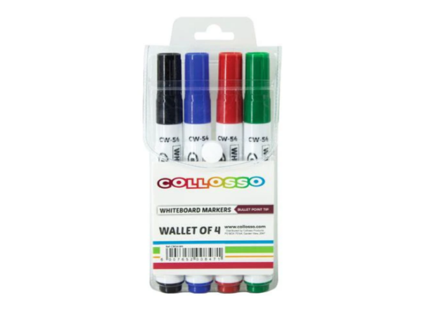 White Board Markers - 4 Colour
