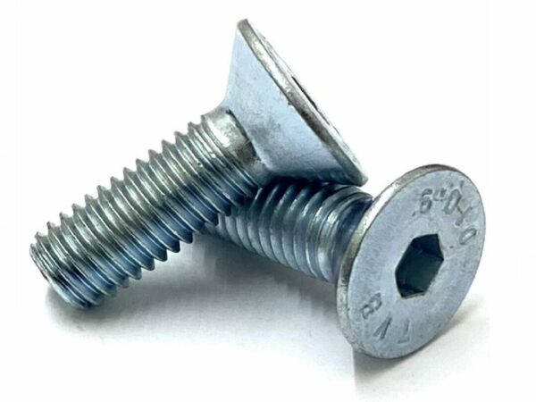 M16 x 50mm Electro Plated Counter Sink Cap Screw Grade 10,9