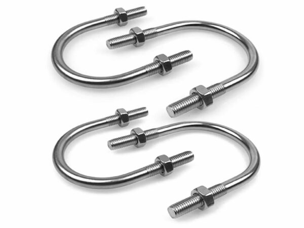 M6 x 40mm Electro Plated U-Bolt