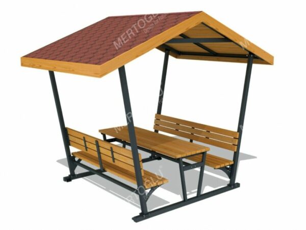 Picnic Bench with Roof